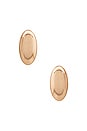 view 1 of 2 Keiren Dome Earrings in Gold