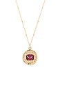 view 1 of 2 COLLIER VITA in Gold & Ruby