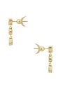 view 2 of 2 Eraz Stud Earrings in Gold