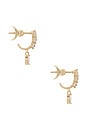 view 2 of 3 BOUCLES D'OREILLES HILARY  in Gold