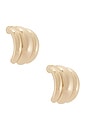 view 1 of 3 BOUCLES D'OREILLES ELSA in Gold