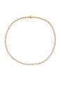 view 1 of 3 Reese Tennis Necklace in Gold