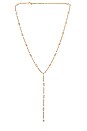 view 1 of 2 COLLAR LARIAT VEDA in Yellow Gold