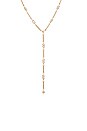 view 2 of 2 COLLAR LARIAT VEDA in Yellow Gold