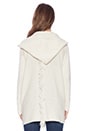 view 4 of 4 Equus Hooded Cardigan in Ivory