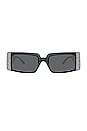view 1 of 3 x Magda Butrym Magda 11 in Black, Crystal & Grey