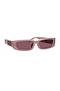 view 2 of 4 Talita Sunglasses in Lilac, Light Gold, & Purple