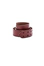 view 3 of 3 Vintage Wrap Hip Belt in Rust & Brass