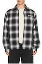 view 1 of 5 Way Of Wade Plaid Shirt in Black & White
