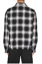 view 2 of 5 Way Of Wade Plaid Shirt in Black & White