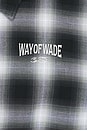 view 5 of 5 Way Of Wade Plaid Shirt in Black & White