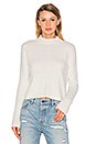 view 1 of 4 Eva Mock Neck Sweater in Whitecap
