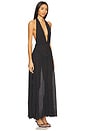 view 2 of 4 District Maxi Dress in Onyx Polka