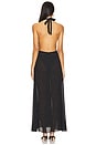 view 3 of 4 District Maxi Dress in Onyx Polka