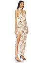 view 2 of 3 Westwood Maxi Dress in Chocolate Floral