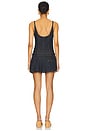 view 3 of 3 VESTIDO BIKER in Indigo