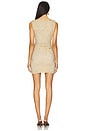 view 4 of 4 Golden Hour Mini Dress in Travertine