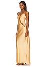 view 2 of 3 About A Girl Maxi Dress in Gold
