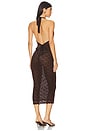 view 3 of 4 Members Midi Dress in Chocolate