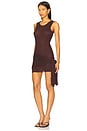 view 4 of 5 x REVOLVE Soleil Mini Dress in Chocolate