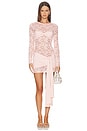 view 1 of 3 Midnight Mini Dress in Peach Blush