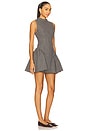 view 3 of 4 Vestido curto Chelsea in Noir Check