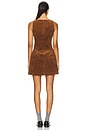 view 3 of 3 Cocquette Mini Dress in Chocolate