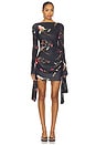 view 1 of 3 Glory Mini Dress in Onyx Floral