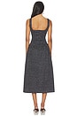 view 3 of 4 Luna Rosa Maxi Dress in Noir Polka