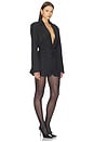view 2 of 3 VESTIDO OLYMPIA BLAZER in Noir