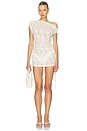 view 1 of 3 VESTIDO ORIGINAL SIN MINI in Ivory