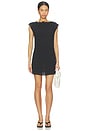 view 1 of 4 Mariner Mini Dress in Noir Polka