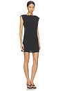 view 2 of 4 Mariner Mini Dress in Noir Polka