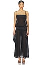 view 1 of 3 ROBE GRACIA MAXI in Noir