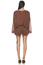 view 3 of 3 Elements Mini Dress in Chocolate