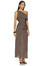 view 2 of 4 VESTIDO SWEETHEART MAXI in Cocoa