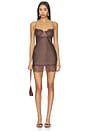 view 1 of 3 Angelic Mini Dress in Chocolate
