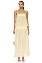 view 1 of 3 ROBE GRACIA MAXI in Honey