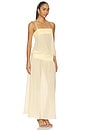 view 2 of 3 ROBE GRACIA MAXI in Honey