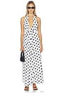 view 1 of 3 ROBE MAXI DISTRICT in Moonlight Polka