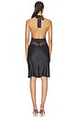 view 3 of 3 ROBE SOLANA MIDI in Onyx
