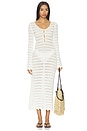 view 1 of 3 Leisure Midi Dress in Porcelain