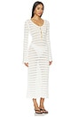 view 2 of 3 Leisure Midi Dress in Porcelain