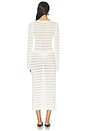 view 3 of 3 Leisure Midi Dress in Porcelain