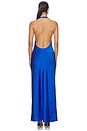 view 3 of 3 ROBE BARE MAXI in Royal Blue