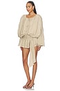 view 2 of 3 Elements Mini Dress in Beige