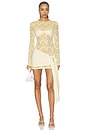 view 1 of 3 VESTIDO MIDNIGHT MINI in Butter