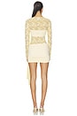 view 3 of 3 VESTIDO MIDNIGHT MINI in Butter