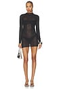 view 1 of 3 Oasis Mini Dress in Noir