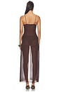 view 3 of 3 Dune Maxi Dress in Chocolate